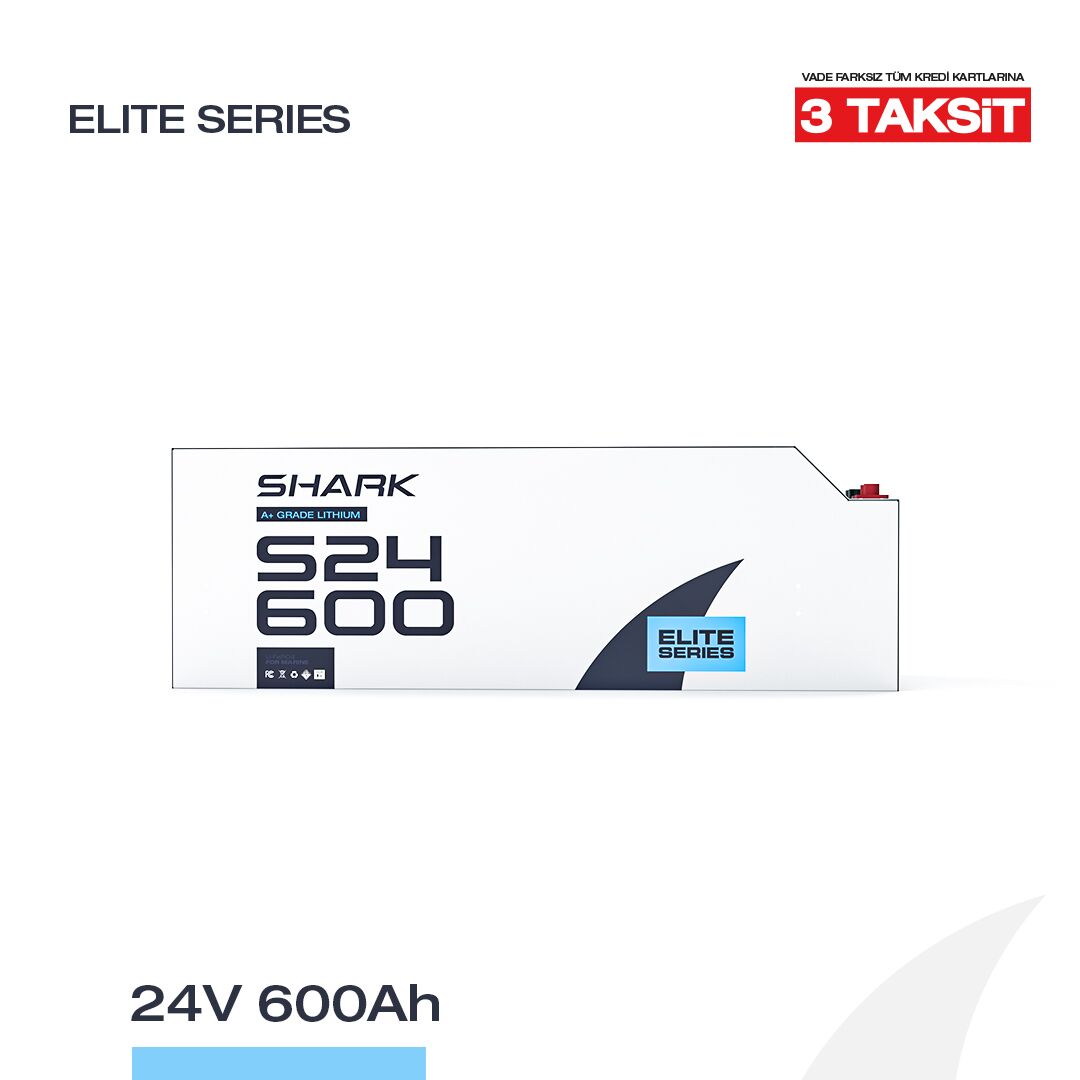 24V 600Ah LiFePO4 Lityum Demir Fosfat Batarya/Akü - Bluetooth/Wifi - Görsel 1